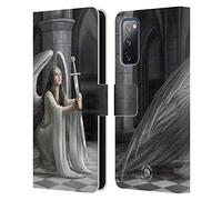 Head Case Designs sous Licence Officielle Anne Stokes La Bénédiction Anges Coque en Cuir à Portefeuille Compatible avec Samsung Galaxy S20 FE / 5G