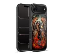 Head Case Designs sous Licence Officielle Anne Stokes Lave Dragons Coque en Gel renforcée [Protection de Qualité Militaire] Compatible avec Apple iPhone 17 Air