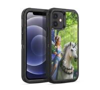 Head Case Designs sous Licence Officielle Anne Stokes Les Royaumes Créatures Mythiques Étui Antichoc Ultra-Blindé Compatible avec Apple iPhone 12 / iPhone 12 Pro