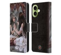 Head Case Designs sous Licence Officielle Anne Stokes Miroir Magique Fantasy Étui Portefeuille en Cuir Compatible avec Apple iPhone 17