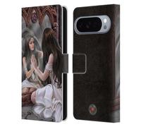 Head Case Designs sous Licence Officielle Anne Stokes Miroir Magique Fantasy Étui Portefeuille en Cuir Compatible avec Google Pixel 10 Pro XL