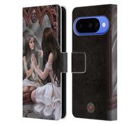 Head Case Designs sous Licence Officielle Anne Stokes Miroir Magique Fantasy Étui Portefeuille en Cuir Compatible avec Google Pixel 10