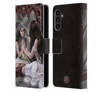 Head Case Designs sous Licence Officielle Anne Stokes Miroir Magique Fantasy Étui Portefeuille en Cuir Compatible avec Samsung Galaxy A13 5G (2021)