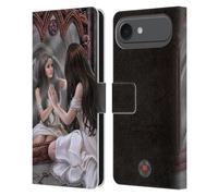 Head Case Designs sous Licence Officielle Anne Stokes Miroir Magique Fantasy Étui Portefeuille en Cuir Compatible avec Apple iPhone 17 Air