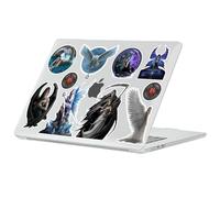 Head Case Designs sous Licence Officielle Anne Stokes Mythical Creatures Fantasy Art Collection Coque Transparent Armure Compatible avec MacBook Air 13.6" M2 A2681/M3 A3113/M4 A3240 2022/2024/2025