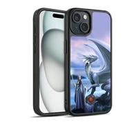 Head Case Designs sous Licence Officielle Anne Stokes Nouveaux Horizons Amitié de Dragon Coque en Gel renforcée [Protection de Qualité Militaire] Compatible avec Apple iPhone 15