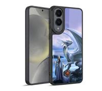 Head Case Designs sous Licence Officielle Anne Stokes Nouveaux Horizons Amitié de Dragon Coque en Gel renforcée [Protection de Qualité Militaire] Compatible avec Samsung Galaxy S25 Edge