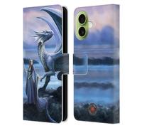 Head Case Designs sous Licence Officielle Anne Stokes Nouveaux Horizons Amitié de Dragon Étui Portefeuille en Cuir Compatible avec Apple iPhone 17