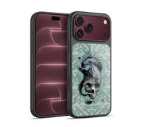 Head Case Designs sous Licence Officielle Anne Stokes Remous de Dragon Verts Crâne Oriental Coque en Gel renforcée [Protection de Qualité Militaire] Compatible avec Apple iPhone 18 Pro Max