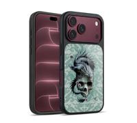 Head Case Designs sous Licence Officielle Anne Stokes Remous de Dragon Verts Crâne Oriental Coque en Gel renforcée [Protection de Qualité Militaire] Compatible avec Apple iPhone 18 Pro