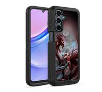 Head Case Designs sous Licence Officielle Anne Stokes Scarlet Mage Amitié de Dragon Étui Antichoc Ultra-Blindé Compatible avec Samsung Galaxy A15