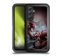 Head Case Designs sous Licence Officielle Anne Stokes Scarlet Mage Amitié de Dragon Étui Antichoc Ultra-Blindé Compatible avec Samsung Galaxy A54 5G