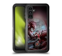 Head Case Designs sous Licence Officielle Anne Stokes Scarlet Mage Amitié de Dragon Étui Antichoc Ultra-Blindé Compatible avec Samsung Galaxy A13 5G (2021)