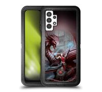 Head Case Designs sous Licence Officielle Anne Stokes Scarlet Mage Amitié de Dragon Étui Antichoc Ultra-Blindé Compatible avec Samsung Galaxy A13 (2022)