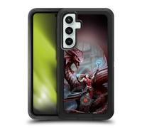 Head Case Designs sous Licence Officielle Anne Stokes Scarlet Mage Amitié de Dragon Étui Antichoc Ultra-Blindé Compatible avec Samsung Galaxy S23 FE 5G