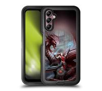 Head Case Designs sous Licence Officielle Anne Stokes Scarlet Mage Amitié de Dragon Étui Antichoc Ultra-Blindé Compatible avec Samsung Galaxy A14 5G