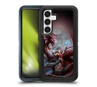 Head Case Designs sous Licence Officielle Anne Stokes Scarlet Mage Amitié de Dragon Étui Antichoc Ultra-Blindé Compatible avec Samsung Galaxy S24 5G