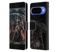 Head Case Designs sous Licence Officielle Anne Stokes Verdict Final Tribal Étui Portefeuille en Cuir Compatible avec Google Pixel 10