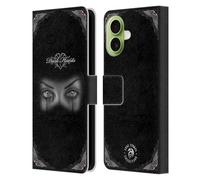 Head Case Designs sous Licence Officielle Anne Stokes Yeux Tristes Gothique Étui Portefeuille en Cuir Compatible avec Apple iPhone 17