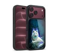 Head Case Designs sous Licence Officielle Anthony Christou Loup Blanc Art Fantastique Coque en Gel renforcée [Protection de Qualité Militaire] Compatible avec Apple iPhone 18 Pro