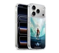 Head Case Designs sous Licence Officielle Aquaman and The Lost Kingdom Affiche Graphiques Coque en Gel [Protection de Qualité Militaire] Compatible avec Apple iPhone 17 Pro Et avec MagSafe