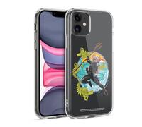 Head Case Designs sous Licence Officielle Aquaman and The Lost Kingdom Art Black Manta Graphiques Coque en Gel [Qualité Militaire] Compatible avec Apple iPhone 11 Et Compatible avec MagSafe
