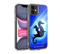 Head Case Designs sous Licence Officielle Aquaman and The Lost Kingdom Arthur Curry Et Storm Graphiques Coque en Gel [Qualité Militaire] Compatible avec Apple iPhone 11 Et Compatible avec MagSafe
