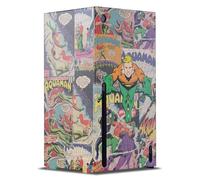 Head Case Designs Sous Licence Officielle Aquaman DC Comics Collage De Personnages Couverture De Bande Dessinée Enveloppement De Console De Jeu Compatible avec Xbox Series X