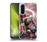 Head Case Designs sous Licence Officielle Aquaman DC Comics Nouveau 52 Vol 7#11 Art de la Bande dessinée Coque en Gel [Protection de Qualité Militaire] Compatible avec Samsung Galaxy A36 5G