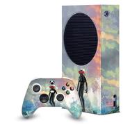 Head Case Designs Sous Licence Officielle Aquaman DC Comics Peinture Black Manta Couverture De Bande Dessinée Enveloppement De Console De Jeu Et Skins Pour Manette compatible avec Xbox Series S
