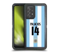 Head Case Designs sous Licence Officielle Argentina National Football Team Exequiel Palacios 2024/25 Player Home Kit 1st Group Étui Antichoc Ultra-Blindé Compatible avec Galaxy A52 / A52s / 5G (2021)