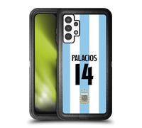 Head Case Designs sous Licence Officielle Argentina National Football Team Exequiel Palacios 2024/25 Player Home Kit 1st Group Étui Antichoc Ultra-Blindé Compatible avec Samsung Galaxy A13 (2022)