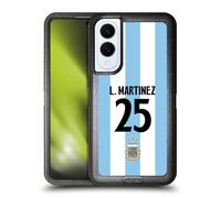 Head Case Designs sous Licence Officielle Argentina National Football Team Lisandro Martínez 2024/25 Player Home Kit 1st Group Étui Antichoc Ultra-Blindé Compatible avec Samsung Galaxy S25 Edge