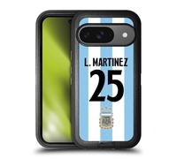 Head Case Designs sous Licence Officielle Argentina National Football Team Lisandro Martínez 2024/25 Player Home Kit 1st Group Étui Antichoc Ultra-Blindé Compatible avec Google Pixel 9 / Pixel 9 Pro