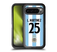 Head Case Designs Sous Licence Officielle Argentina National Football Team Lisandro Martínez Maillot Domicile Joueur 2024/25 1er Groupe Étui Antichoc Ultra-Blindé Compatible avec Google Pixel 9 Pro XL