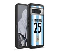 Head Case Designs sous Licence Officielle Argentina National Football Team Lisandro Martínez Maillot Domicile Joueur 2024/25 1er Groupe Étui Antichoc Ultra-Blindé Compatible avec Google Pixel 8 Pro