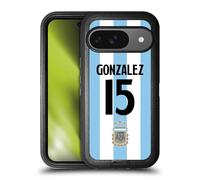 Head Case Designs sous Licence Officielle Argentina National Football Team Nicolás González 2024/25 Player Home Kit 1st Group Étui Antichoc Ultra-Blindé Compatible avec Google Pixel 9 / Pixel 9 Pro