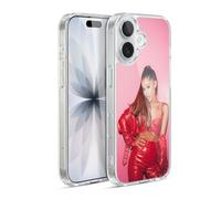 Head Case Designs sous Licence Officielle Ariana Grande Cuir Rouge Femme Dangereuse Coque en Gel [Protection de Qualité Militaire] Compatible avec Apple iPhone 17 Et Compatible avec MagSafe
