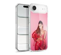 Head Case Designs sous Licence Officielle Ariana Grande Cuir Rouge Femme Dangereuse Coque en Gel [Protection de Qualité Militaire] Compatible avec Apple iPhone 17 Air Et Compatible avec MagSafe