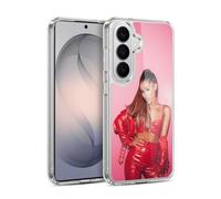 Head Case Designs sous Licence Officielle Ariana Grande Cuir Rouge Femme Dangereuse Coque en Gel [Protection de Qualité Militaire] Compatible avec Samsung Galaxy S26