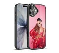 Head Case Designs sous Licence Officielle Ariana Grande Cuir Rouge Femme Dangereuse Coque en Gel renforcée [Protection de Qualité Militaire] Compatible avec Apple iPhone 17