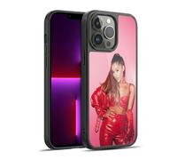 Head Case Designs sous Licence Officielle Ariana Grande Cuir Rouge Femme Dangereuse Coque en Gel renforcée [Protection de Qualité Militaire] Compatible avec Apple iPhone 13 Pro Max