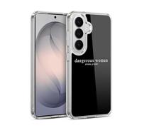 Head Case Designs sous Licence Officielle Ariana Grande Texte Femme Dangereuse Coque en Gel [Protection de Qualité Militaire] Compatible avec Samsung Galaxy S26