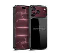 Head Case Designs sous Licence Officielle Ariana Grande Texte Femme Dangereuse Coque en Gel renforcée [Protection de Qualité Militaire] Compatible avec Apple iPhone 18 Pro Max