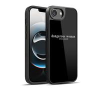 Head Case Designs sous Licence Officielle Ariana Grande Texte Femme Dangereuse Coque en Gel renforcée [Protection de Qualité Militaire] Compatible avec Apple iPhone 16e / iPhone 17e