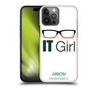 Head Case Designs sous Licence Officielle Arrow TV Series Felicity Smoak IT Girl Graphiques Coque Dure pour l'arrière Compatible avec Apple iPhone 14 Pro Max