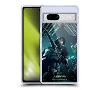 Head Case Designs sous Licence Officielle Arrow TV Series Saison 5 Posters Coque en Gel [Protection de Qualité Militaire] Compatible avec Google Pixel 7a