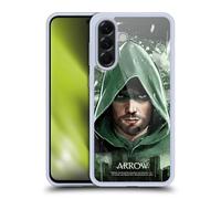 Head Case Designs sous Licence Officielle Arrow TV Series Trop Grand Graphiques Coque en Gel [Protection de Qualité Militaire] Compatible avec Samsung Galaxy A56 5G