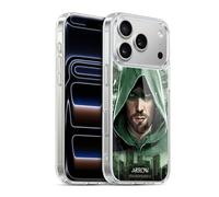 Head Case Designs sous Licence Officielle Arrow TV Series Trop Grand Graphiques Coque en Gel [Protection de Qualité Militaire] Compatible avec Apple iPhone 17 Pro Et avec MagSafe