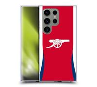 Head Case Designs sous Licence Officielle Arsenal FC Accueil Kit 2024/25 Coque en Gel [Protection de Qualité Militaire] Compatible avec Samsung Galaxy S24 Ultra 5G